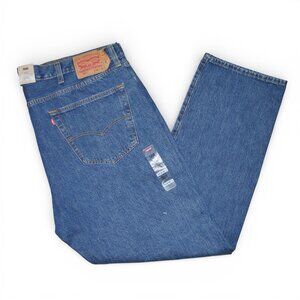 NEW Levis 501 Men's Original Fit Jeans Size 44X32 Straight Leg Medium Stonewash